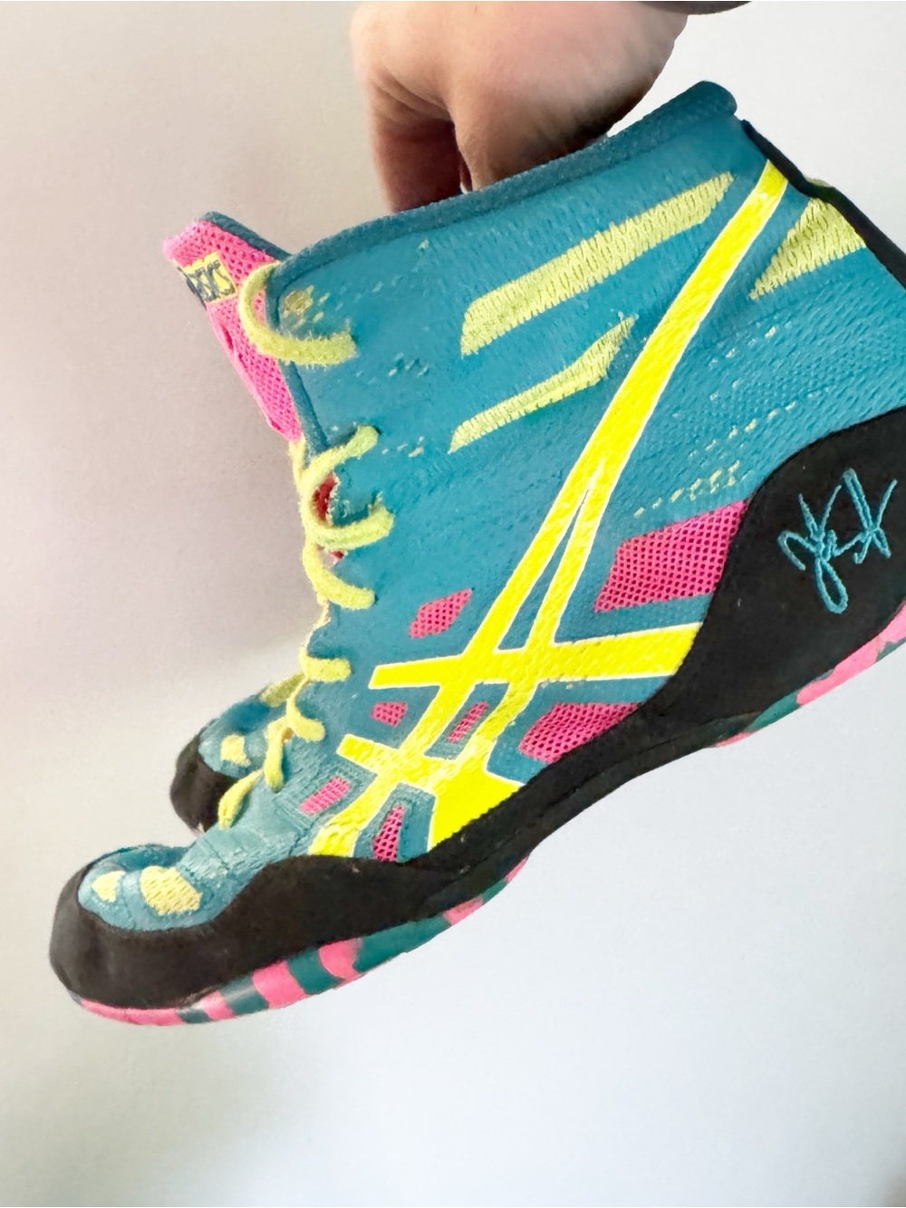ASICS JB Elite 1.0 “Sissy” wrestling shoes
